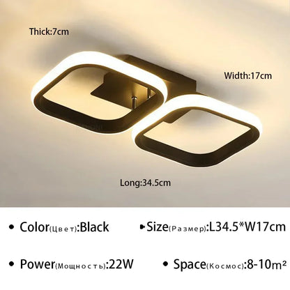 Elegant LED Ceiling Chandelier Light Fixture