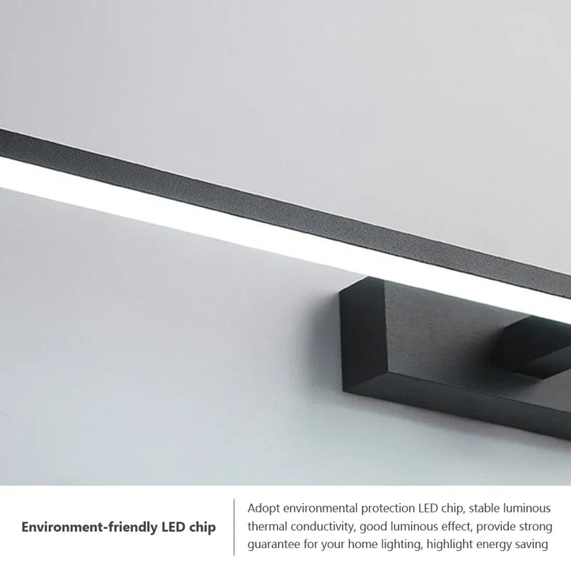 Bright LED Bathroom Wall Light with Adjustable Color