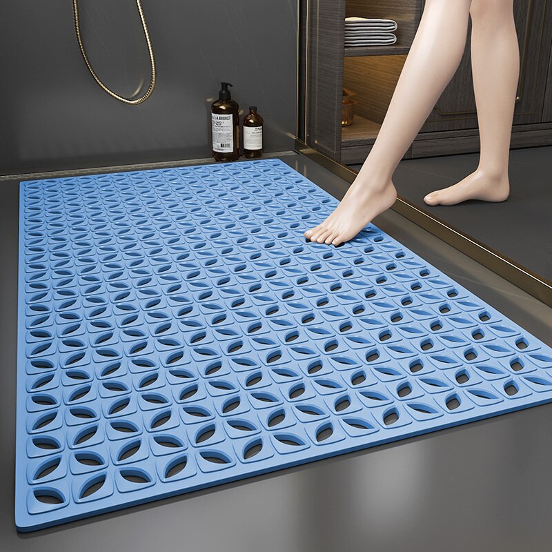 Non-Slip Bathroom Floor Mat with Drainage Holes