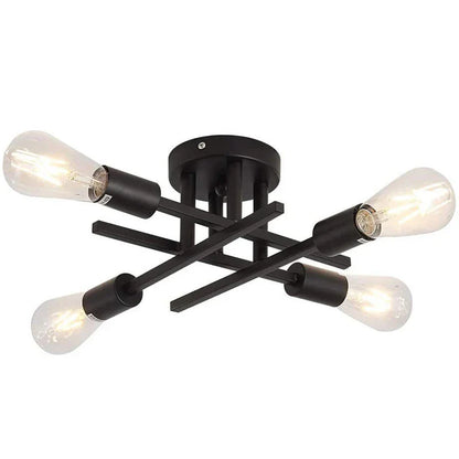 Modern 4 Head LED Ceiling Light Fixture - Cofik
