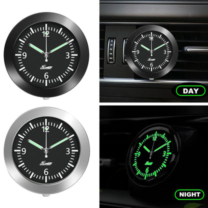 Adhesive Auto Dashboard Glow Clock