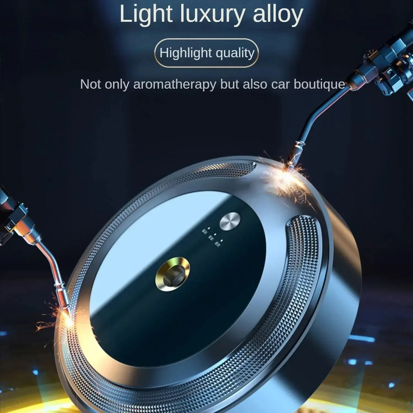 Compact Aroma Diffuser Kit with 3 Oils and USB Charging