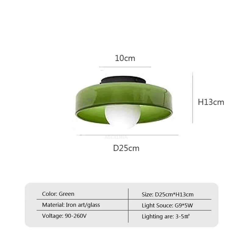 Stylish Dual Function Glass Pendant Light