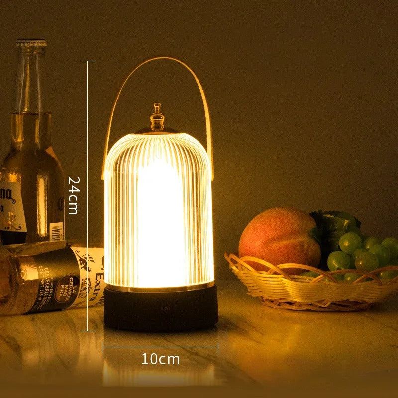 Vintage Style Birdcage Table Light - Cofik