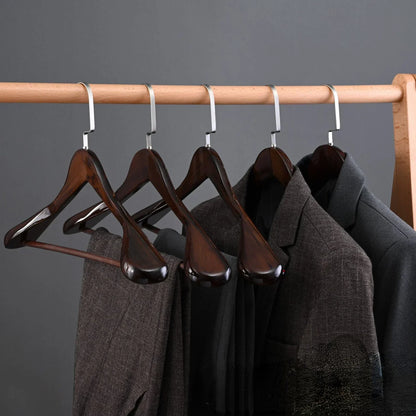 Premium Wooden Hangers with Classic Style