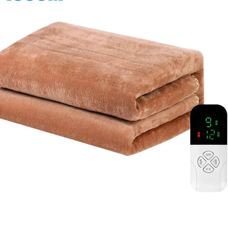 Warm Electric Throw Blanket with Thermostat Control - Cofik
