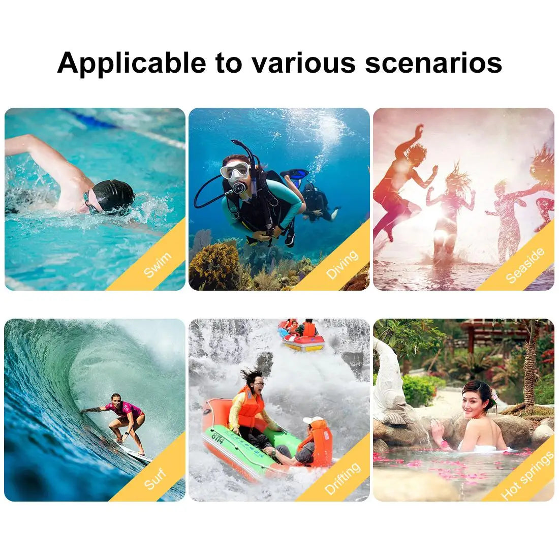 Waterproof iPhone Dive Case with Touch Screen Control