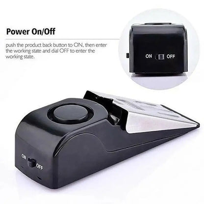 Secure Home Door Stop Alarm System