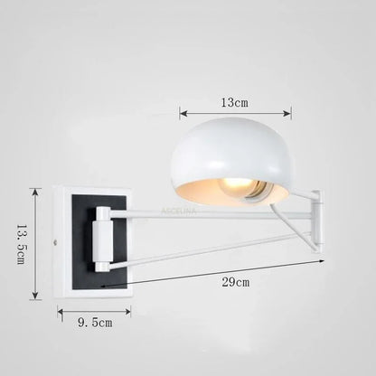 Compact Adjustable LED Wall Light