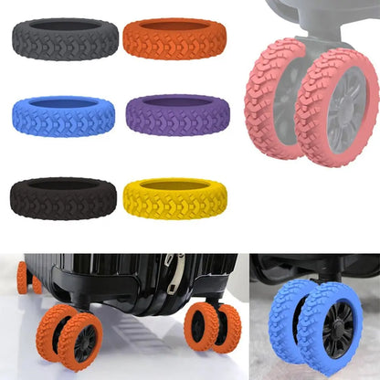 Durable Luggage Wheel Covers 8 Pack