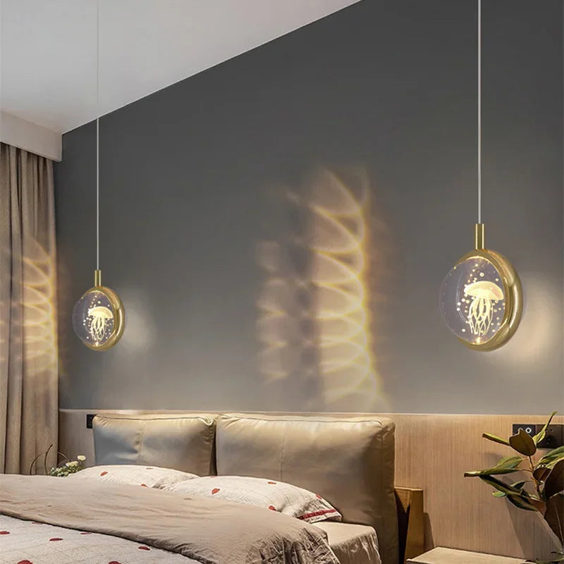 Elegant Glass Drop Pendant Light - Cofik