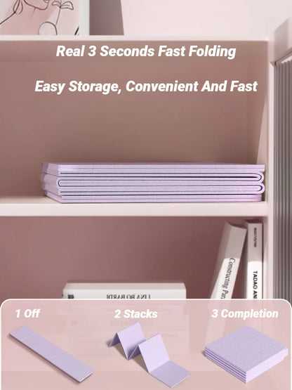 Flexible Foldable Yoga Mat Non Slip Eco Friendly