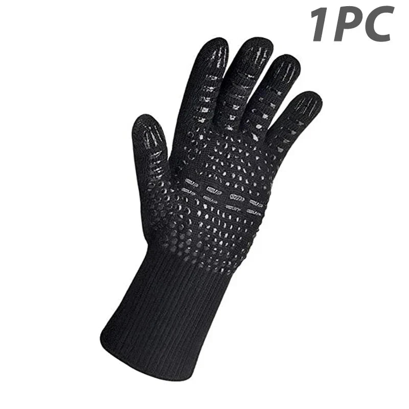 Heat Resistant BBQ Grill Gloves Silicone Non Slip - Cofik