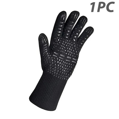 Heat Resistant BBQ Grill Gloves Silicone Non Slip - Cofik