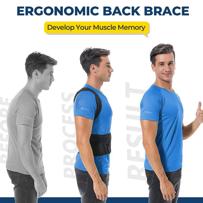 Back Support Adjustable Posture Correction Belt