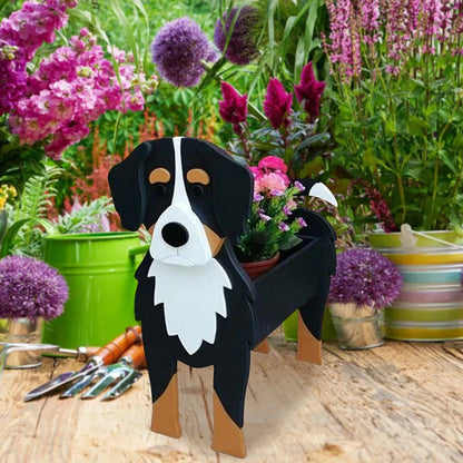 Cute Dog Planter Pot - Fun Animal Flower Holder