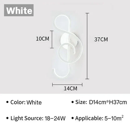 Stylish LED Wall Sconce Lamp