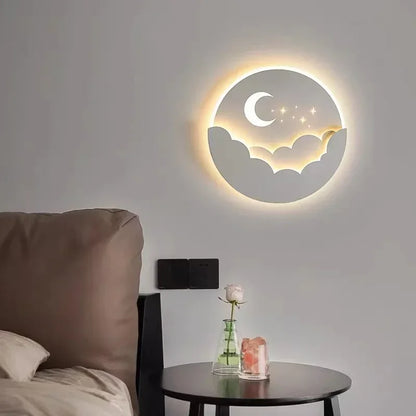 Celestial Glow LED Bedroom Wall Lamp - Cofik