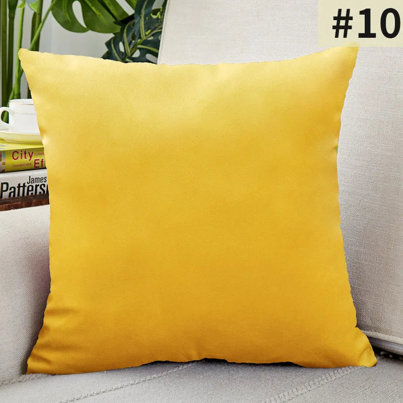 Soft Plush Pillow Cover for Home Decor