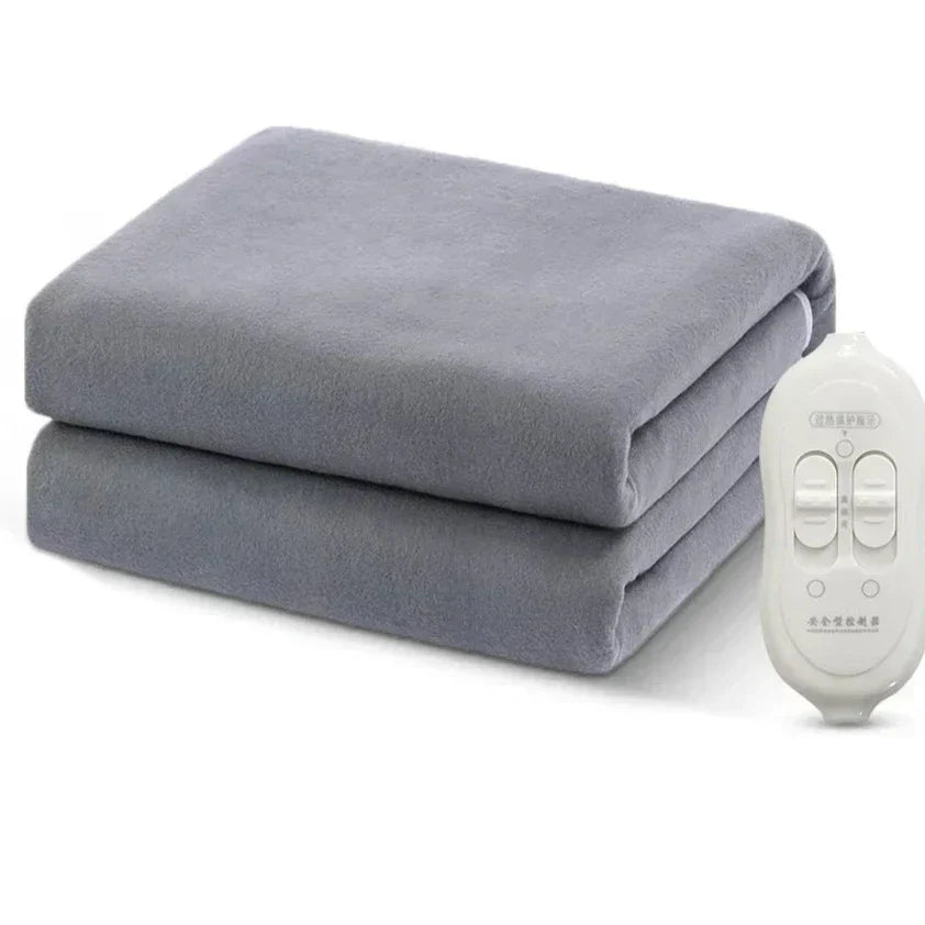 Warm Electric Throw Blanket with Thermostat Control