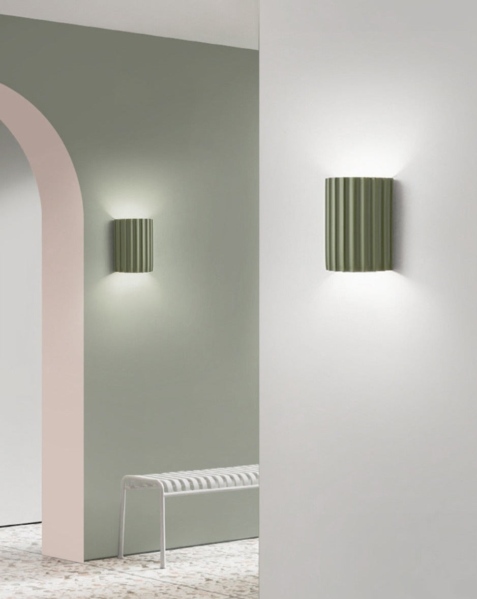 Compact Colorful LED Wall Mount Lamp