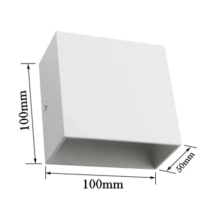 Bright LED Indoor Wall Lights 2-Pack 6W