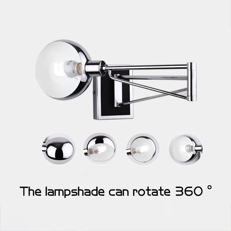 Compact Adjustable LED Wall Light