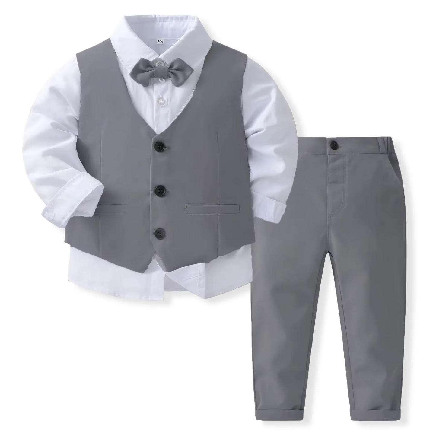 Classic Boys Cotton Suit Set for Kids