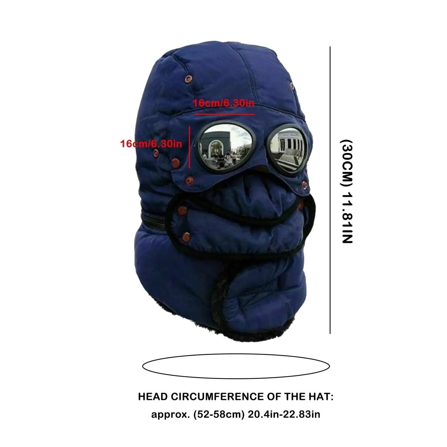 Warm Thermal Windproof Face Mask Beanie