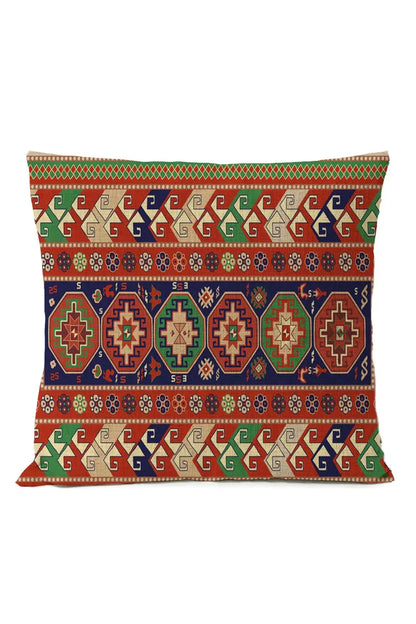 Colorful Global Pattern Pillow Cover