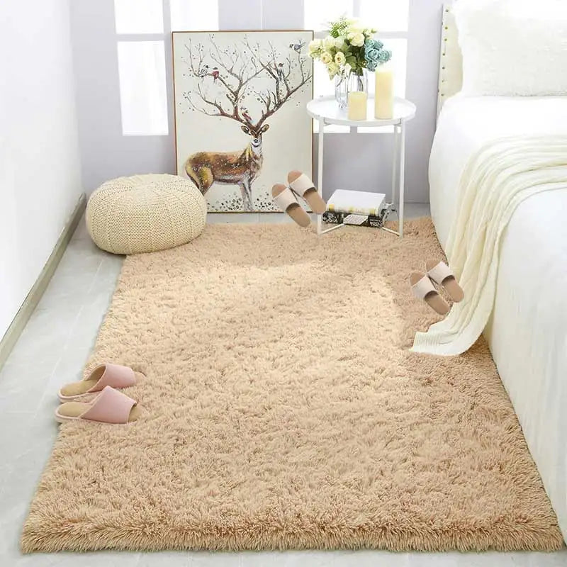 Plush Anti-Slip Rug with Thick Memory Foam Padding