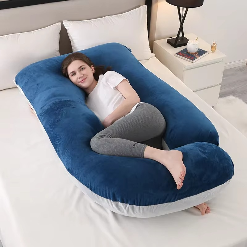 Comfortable Full Body Pregnancy Pillow for Side Sleepers