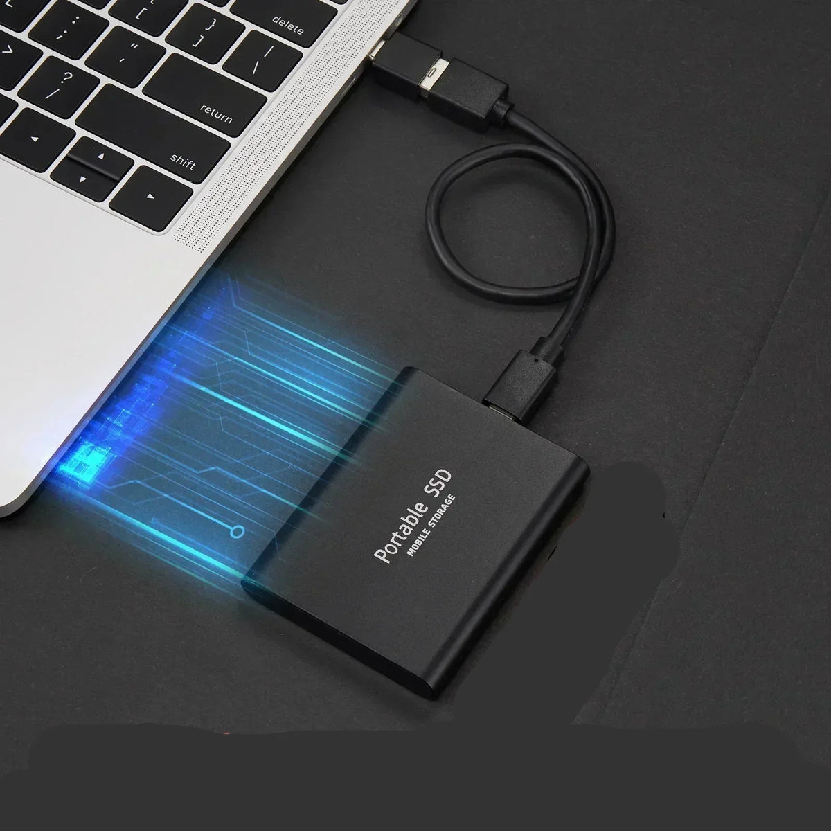 High-Speed 128GB External SSD Drive - Cofik