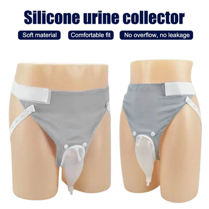 Adult Urine Collector Kit with Silicone Catheter Bag