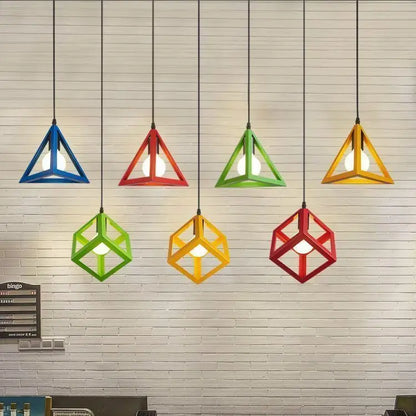 Rustic Metal Pendant Lighting - Classic Hanging Lamp