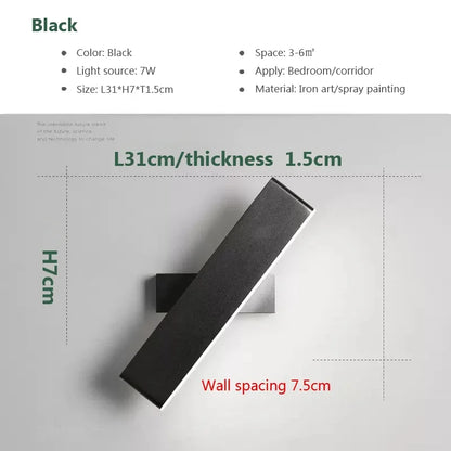Contemporary Adjustable LED Wall Light