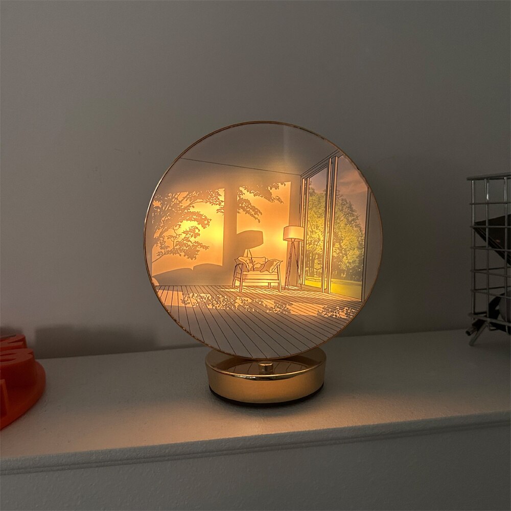 Unique Handmade Globe Table Lamp