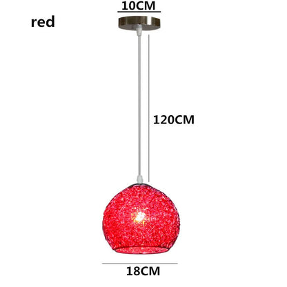 Bright Round LED Pendant Light