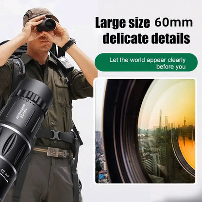 High Power Zoom Monocular Telescope