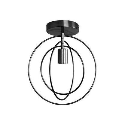 Sleek Bronze Metal Pendant Light - Cofik
