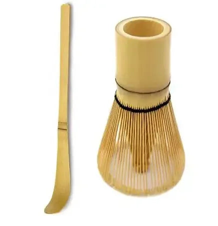 Natural Green Tea Set Ceramic Bamboo Style