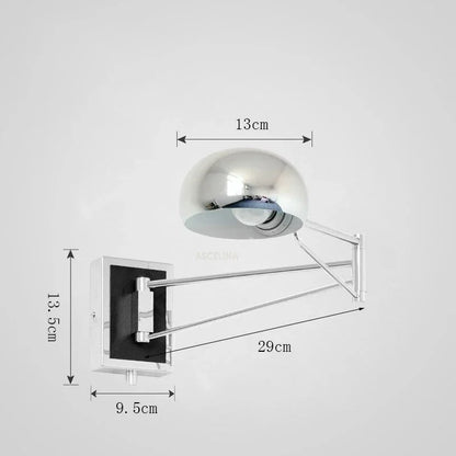 Compact Adjustable LED Wall Light