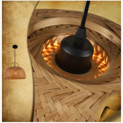 Natural Bamboo Hanging Light