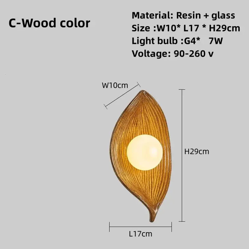 Luxury Gold LED Wall Light