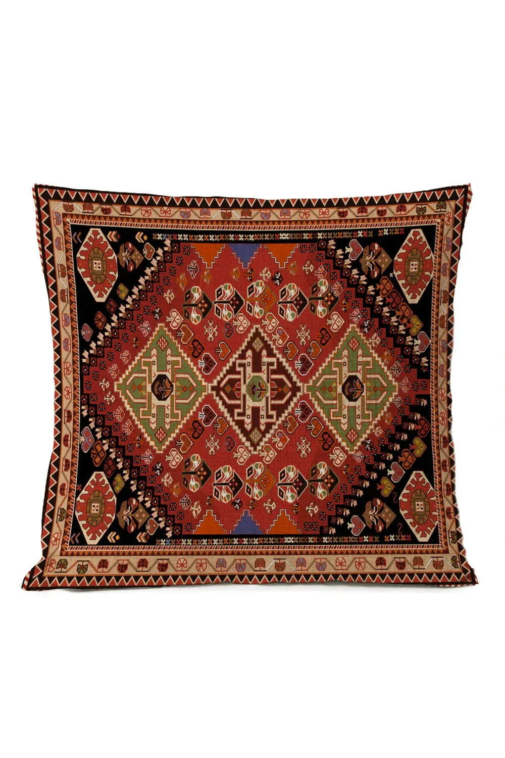 Colorful Global Pattern Pillow Cover