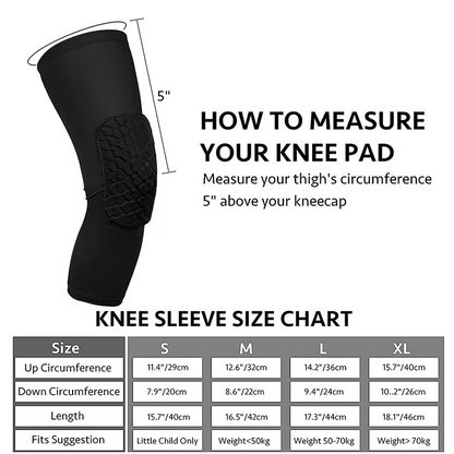 Cofik | Protective Shock Absorbing Knee Pads for Athletic Support