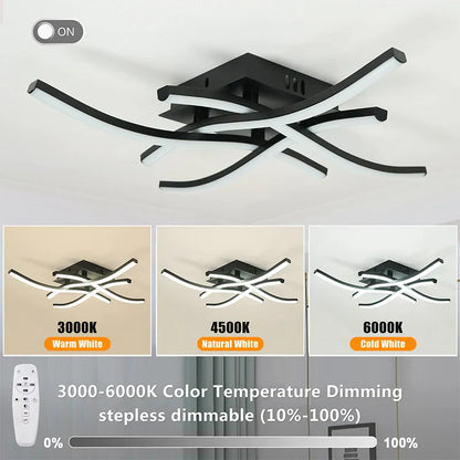 Stylish LED Light Fixture for Home Ceiling