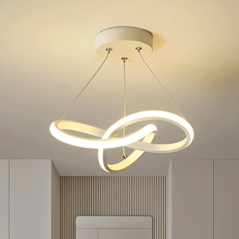 Contemporary Silver Pendant Light - Cofik