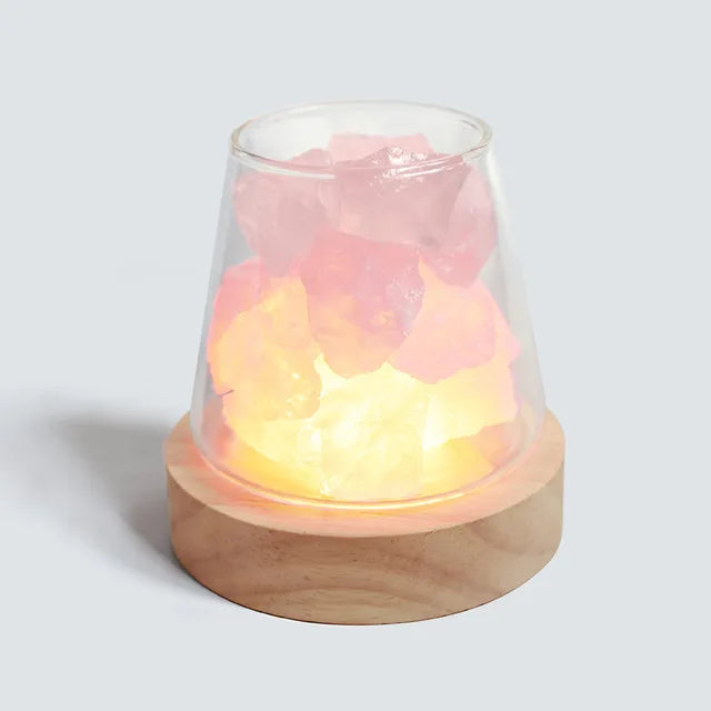 Natural Salt Night Lamp & Aroma Diffuser