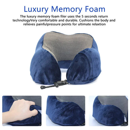 Comfortable Contoured Travel Neck Pillow